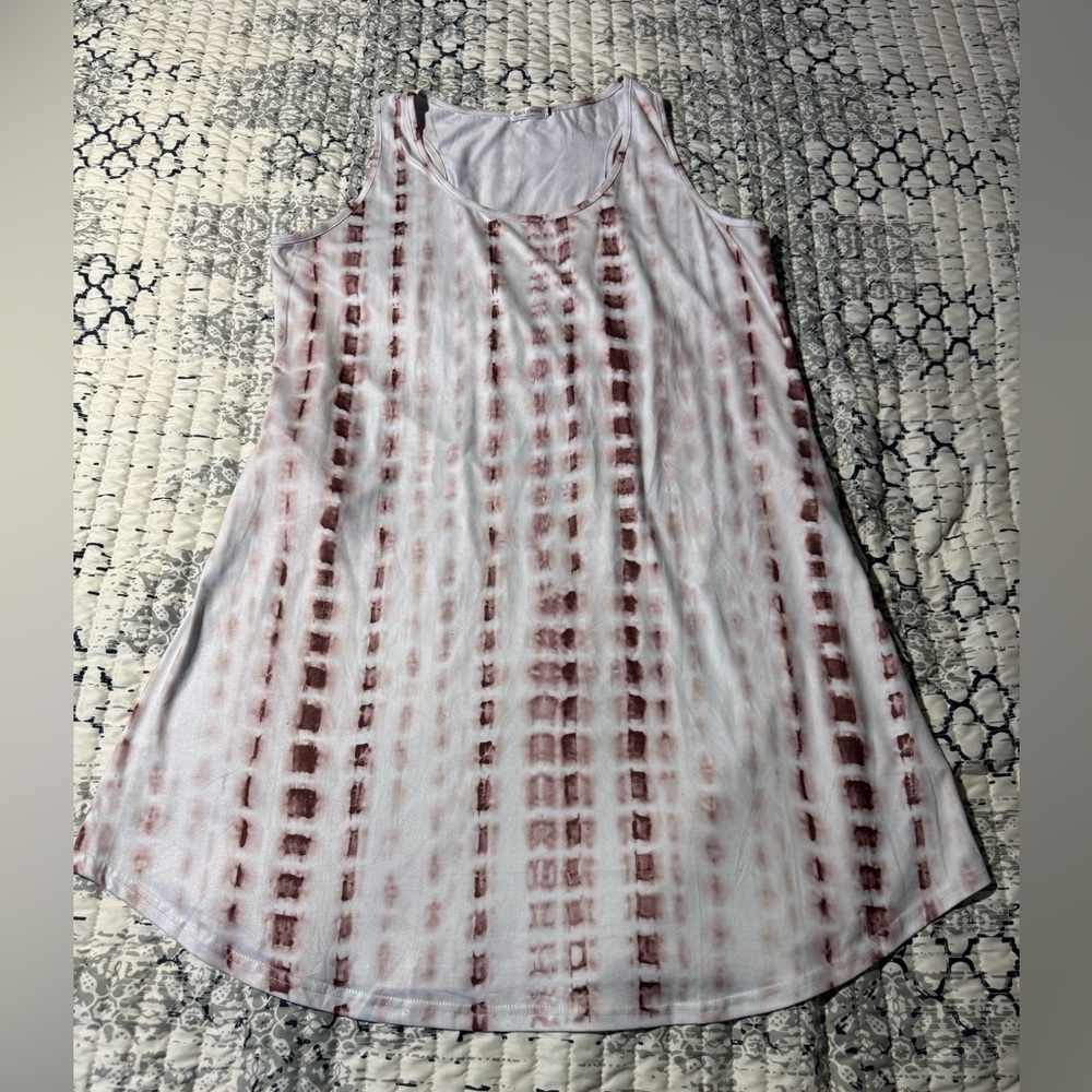 Luckymore Racerback XL Tie Dye Dress